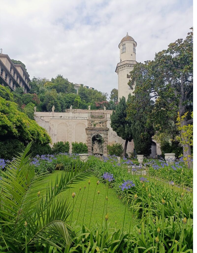 Gênes et ses palais jardin Lomellino entier