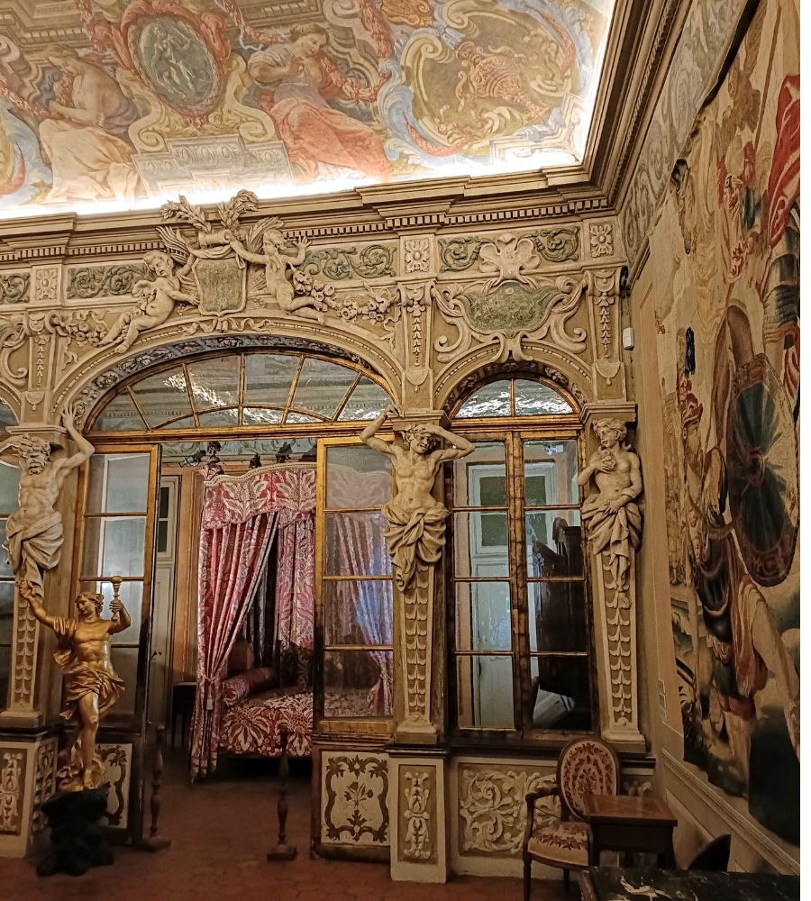 le musée Lascaris à nice chambre des Lascaris