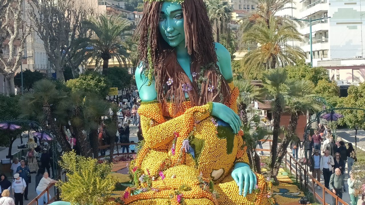 la fête du citron à Menton