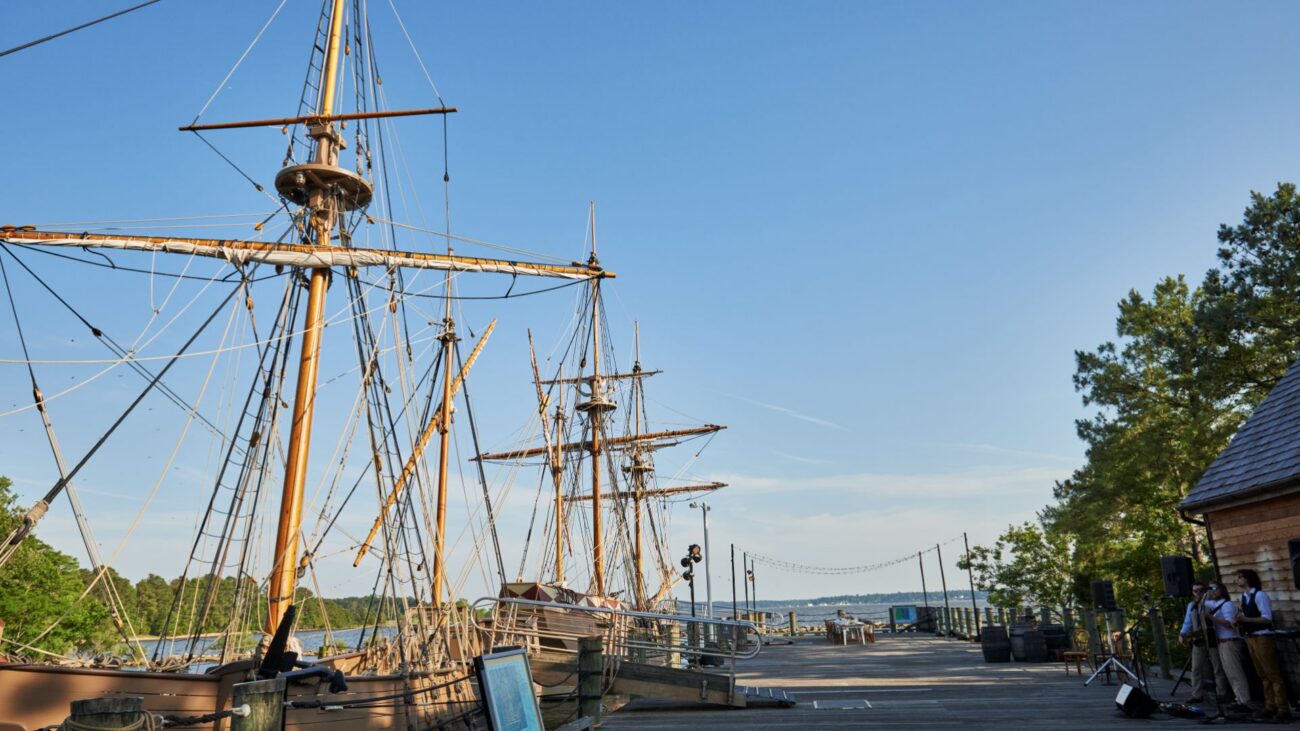 Bateaux à Jamestown