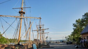 Bateaux à Jamestown